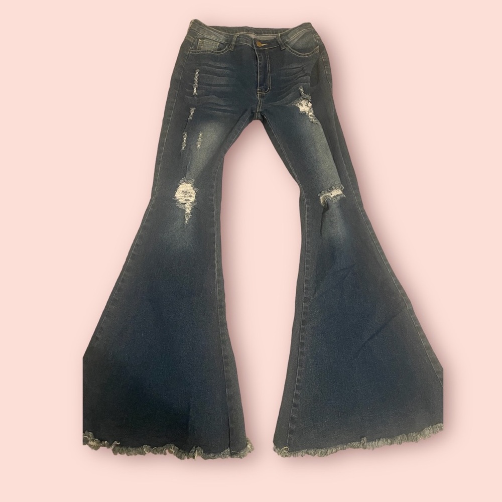 Flared jeans
